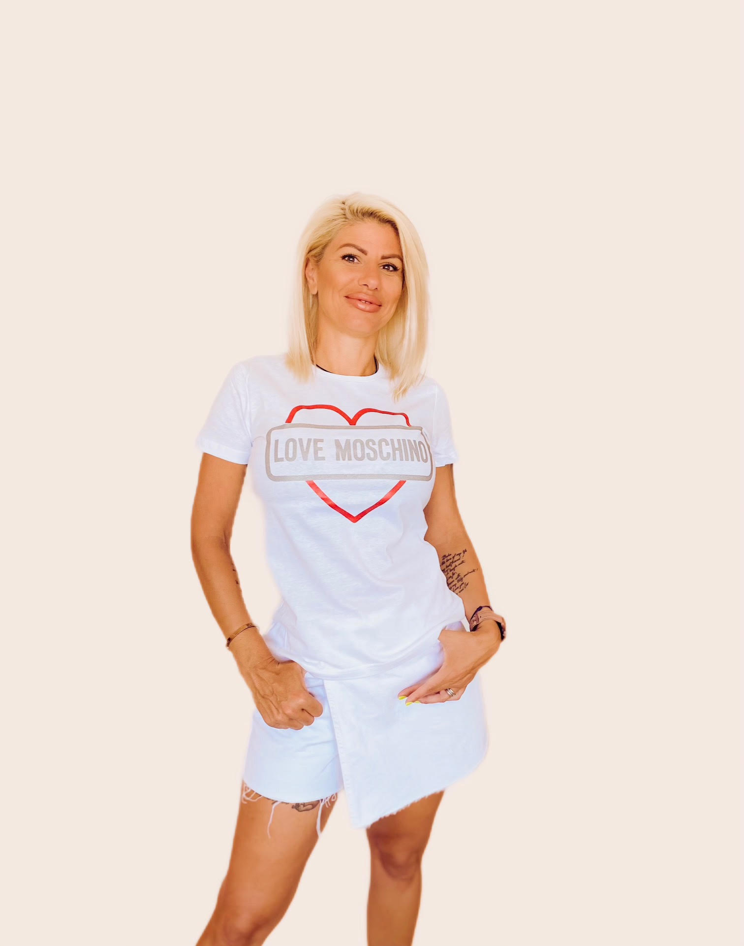 arquitecto Acuerdo Antagonismo Camiseta Love Moschino mujer - KRChicOutlet.com